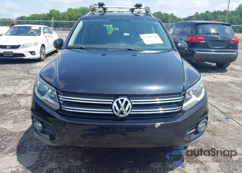2013 Volkswagen Tiguan Se из США, поврежденный, VIN WVGAV7AX0DW546628